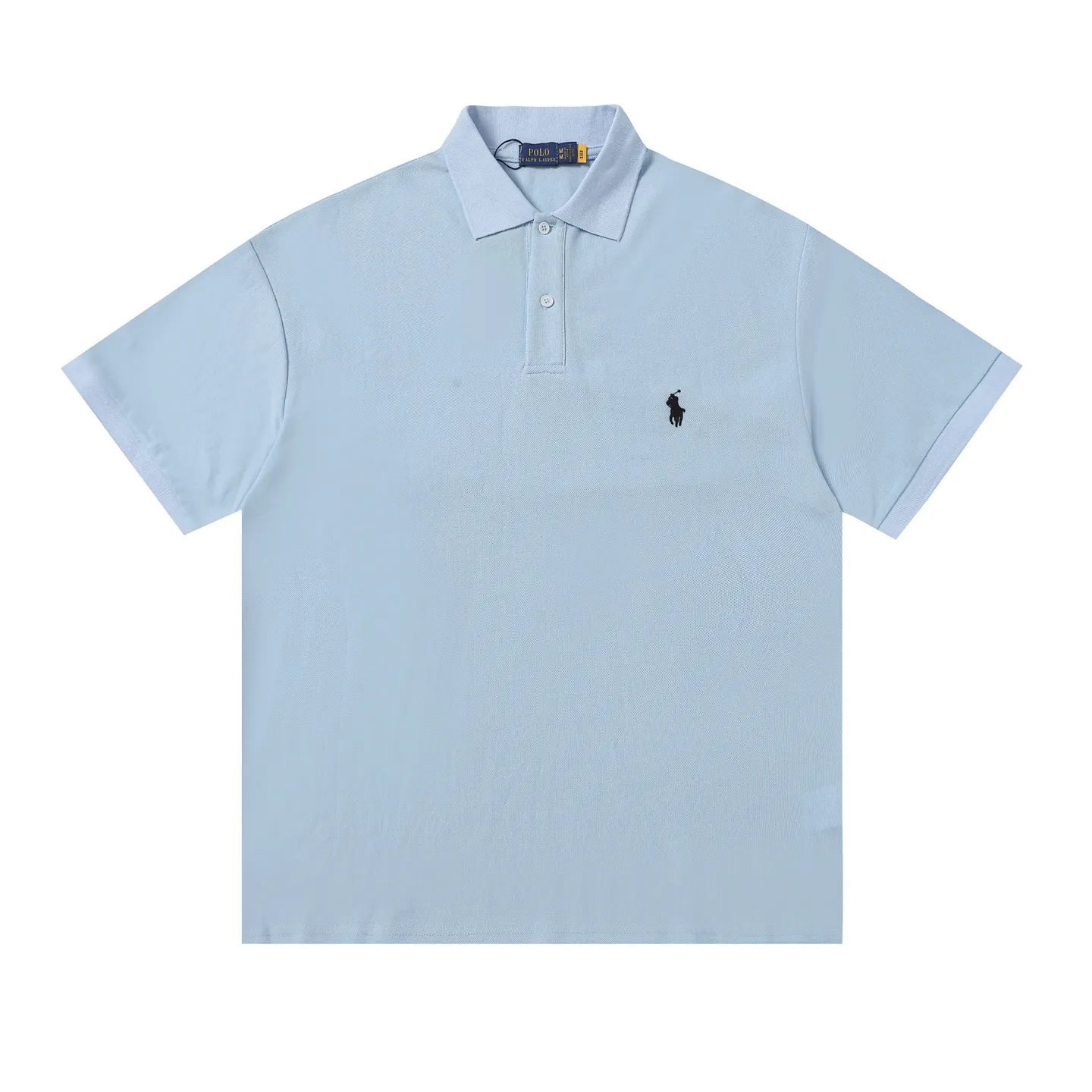 P146 Style No.: A013 [Ralph Lauren Classic Logo Embroidered Polo Shirt] ✅250g fine cotton pique fabric, custom-woven and dyed threads ✅Original stickers Scan the QR code to enter the official website ✅Large version, loose and stylish, can wear up to 210 pounds Color: Black White Navy Blue Sky Blue Dark Gray Floral Gray Size: S-XL